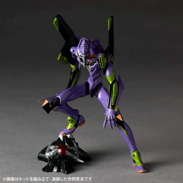 Evangelion Unit-01/Unit-02/Proto Type-00 Artpla Model Kit 9.5cm-12cm
